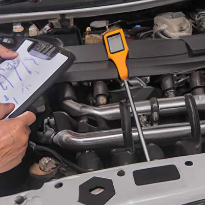 Revisin testigo check engine